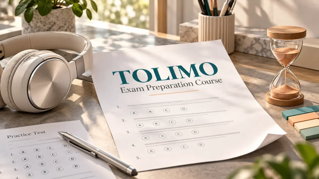 دوره آمادگی آزمون TOLIMO